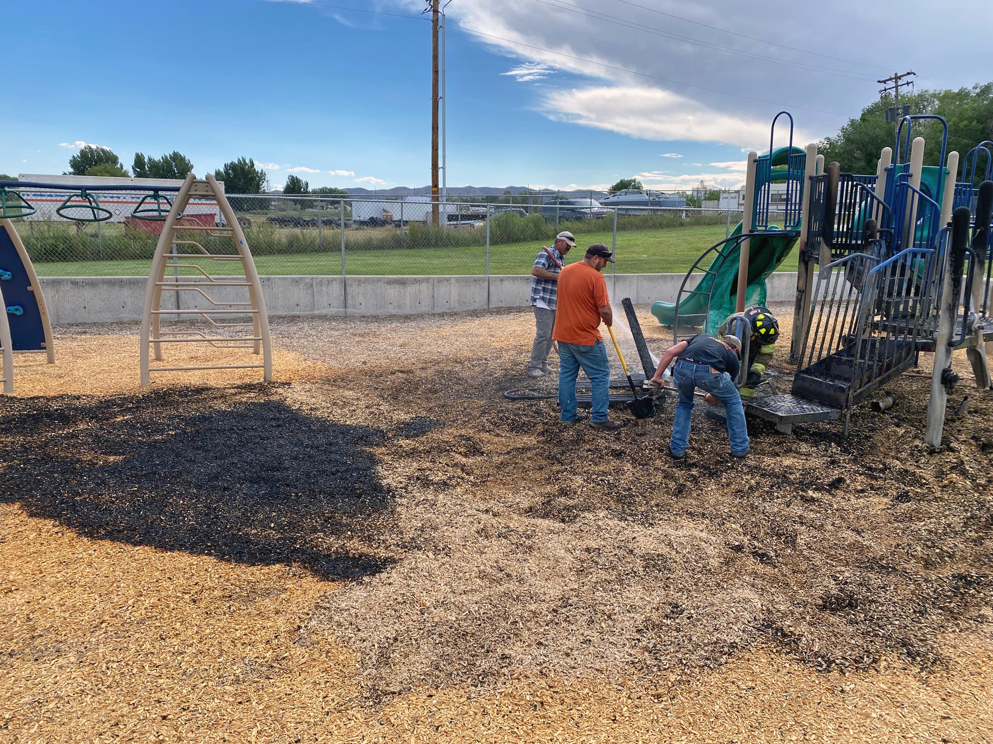 Fire At Naples Elementary Causes Substantial Damage To Playground