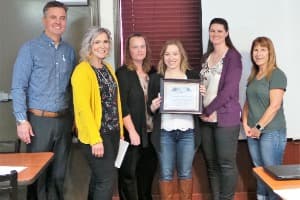 Jessica Prather DinoSOAR Service Award Recipient