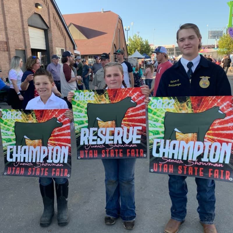 Work Pays Off For Local Youth At Utah State Fair