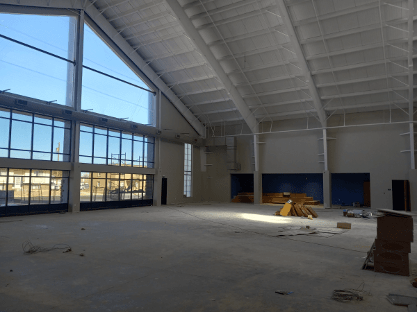 Roosevelt Library Construction