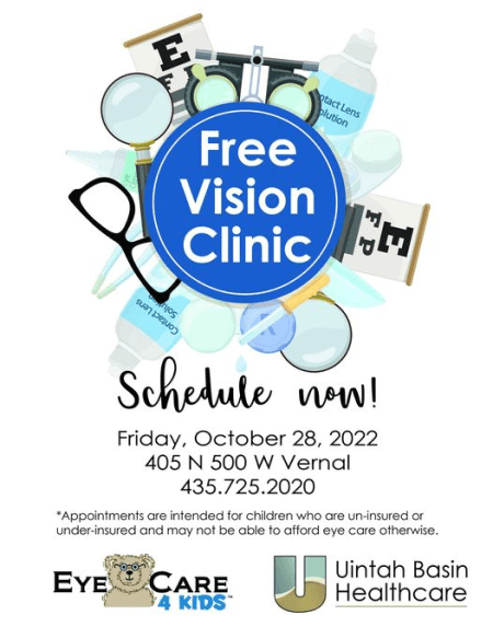 Uintah Basin Healthcare Partners With EyeCare4Kids For Free Vision Clinic