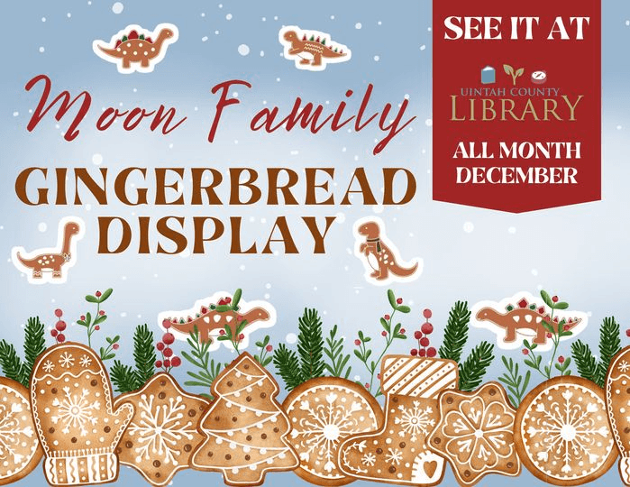 Get The Scoop On Gingerbread At The Uintah County Library