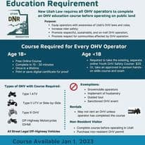 New Law Requiring Course For OHV Operators In Effect
