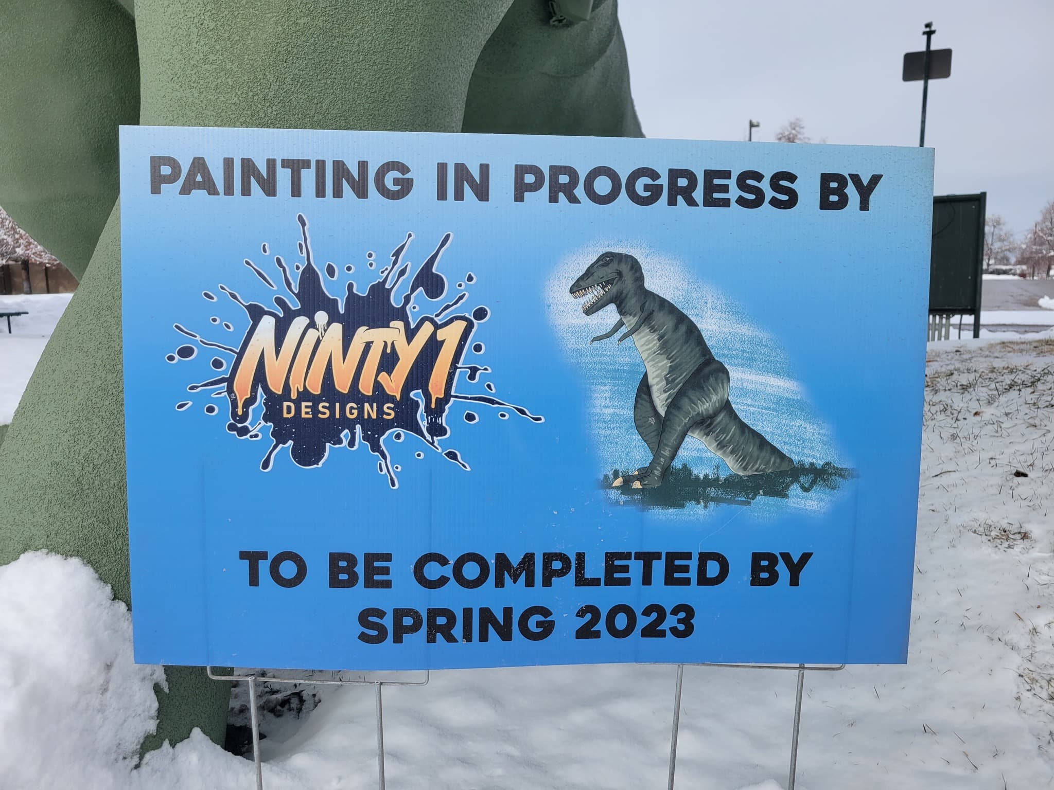 Vernal’s T-Rex And Dinah Being Considered For National Historic Registry