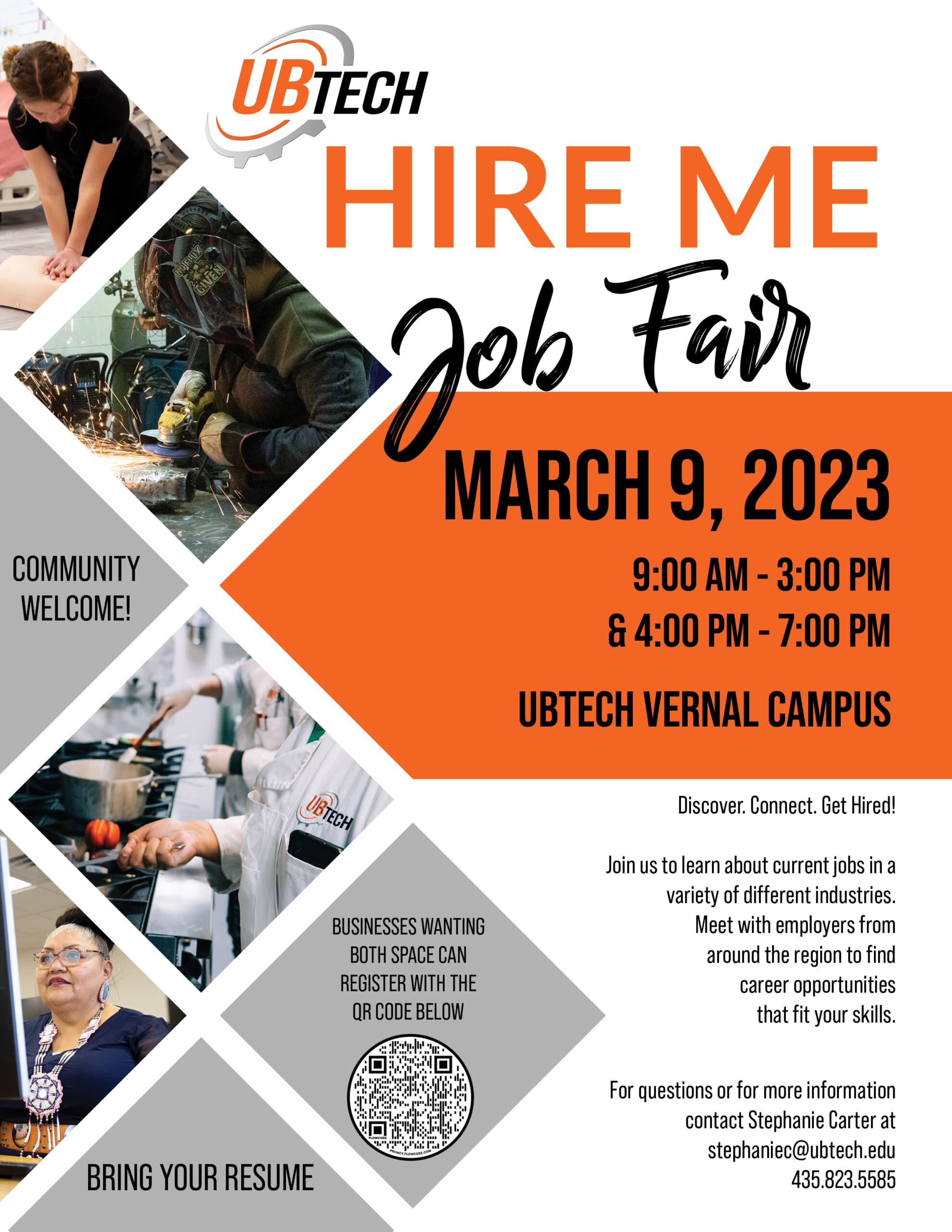 UBTech Hire Me Job Fair Next Month