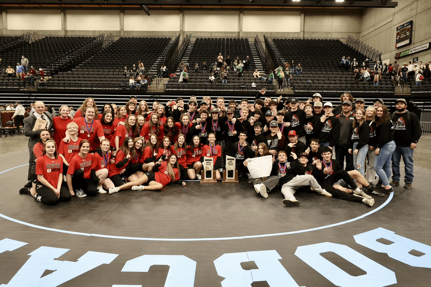 Uintah Boys And Girls Wrestling Teams Each Win State Titles