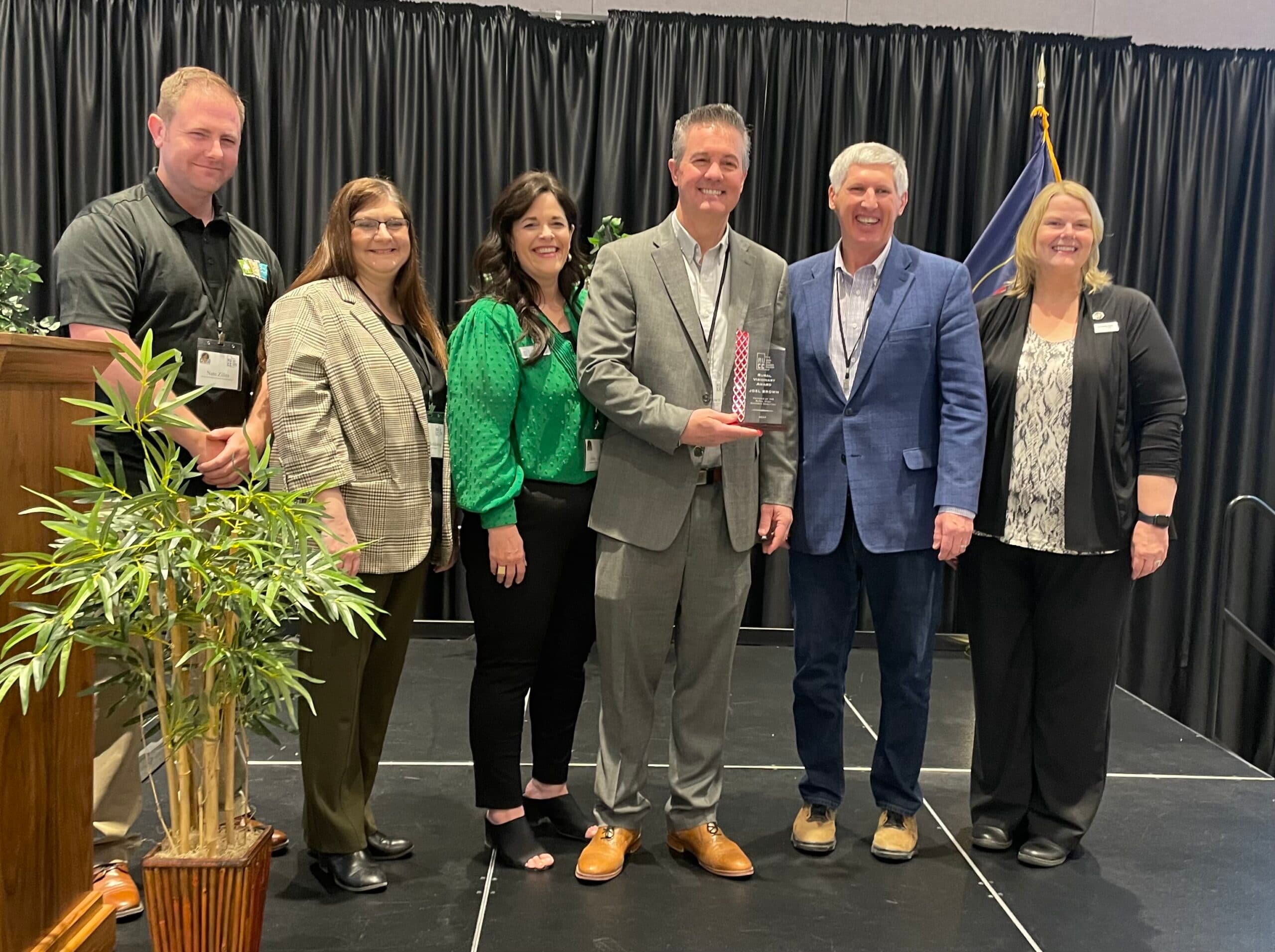 Former Vernal Chamber Director Presented With RUCC Visionary Award