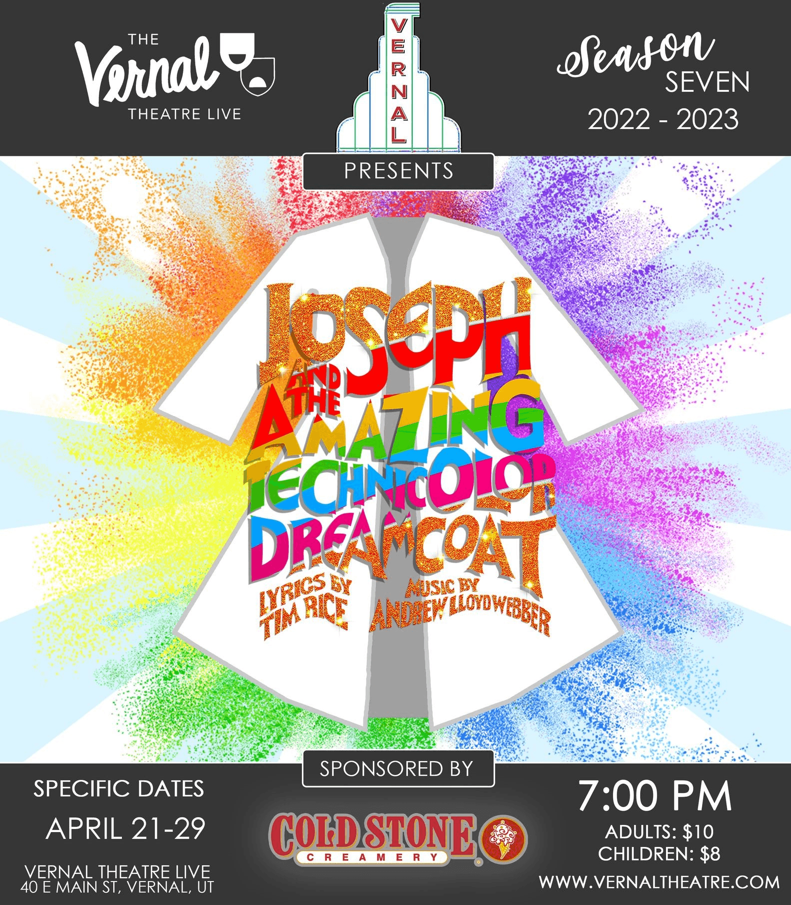 The Making Of Joseph’s Technicolor Dreamcoat For Vernal Theatre: LIVE
