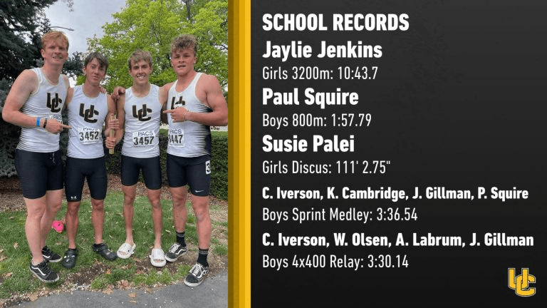 Union Cougars Track And Field Breaks Five School Records Over Weekend