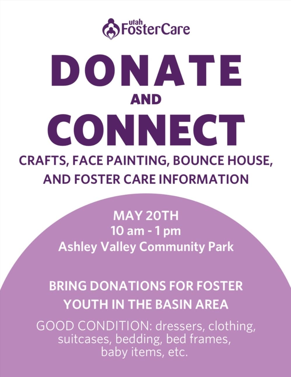 Local Foster Families Needed; Donate And Connect Event Coming May 20th