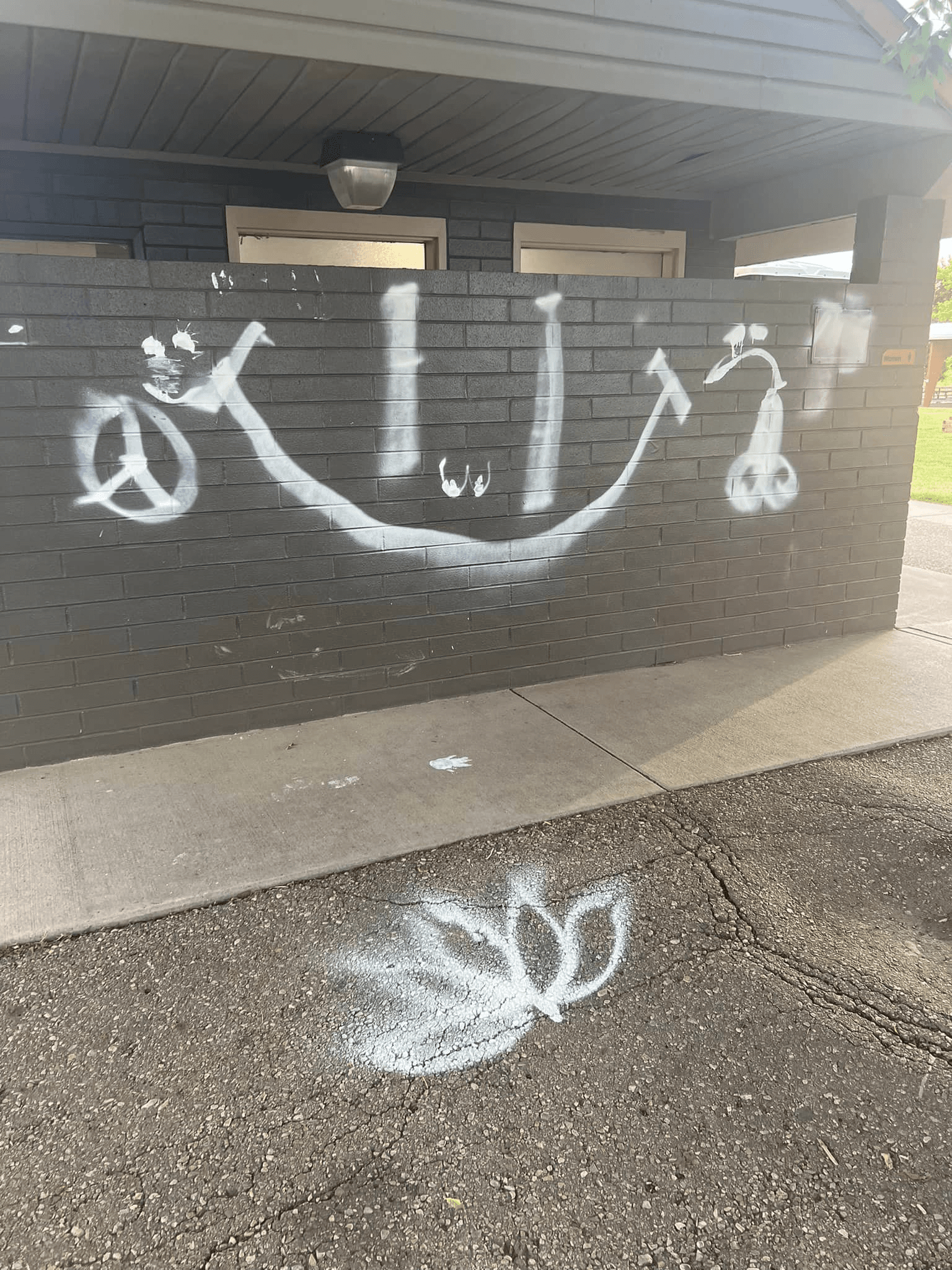 Vandalism At Vernal City Park