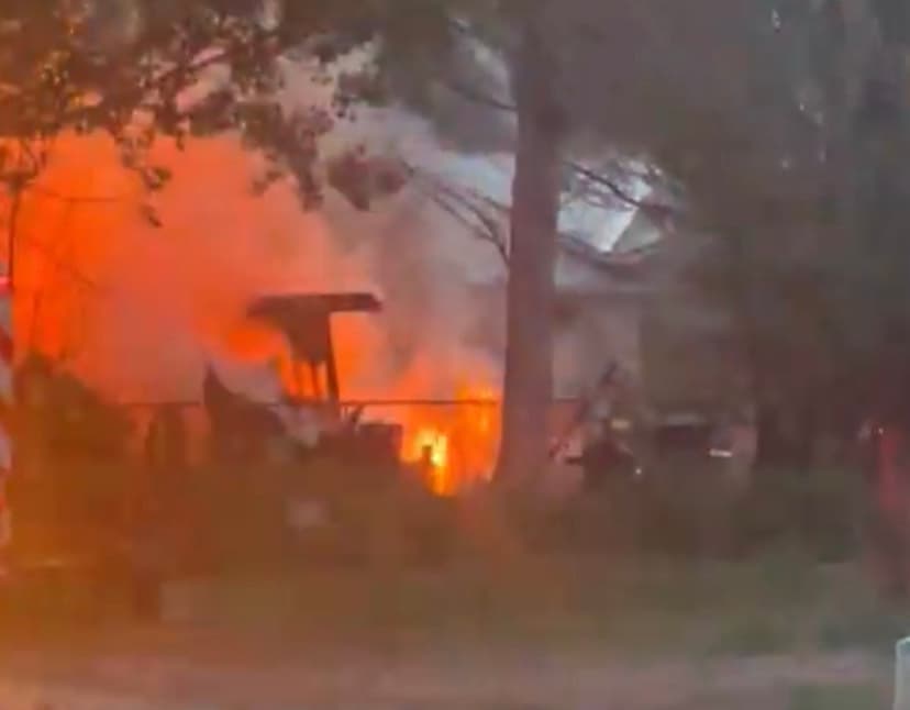 CampTrailer Residence A Total Loss In Monday Fire In Roosevelt