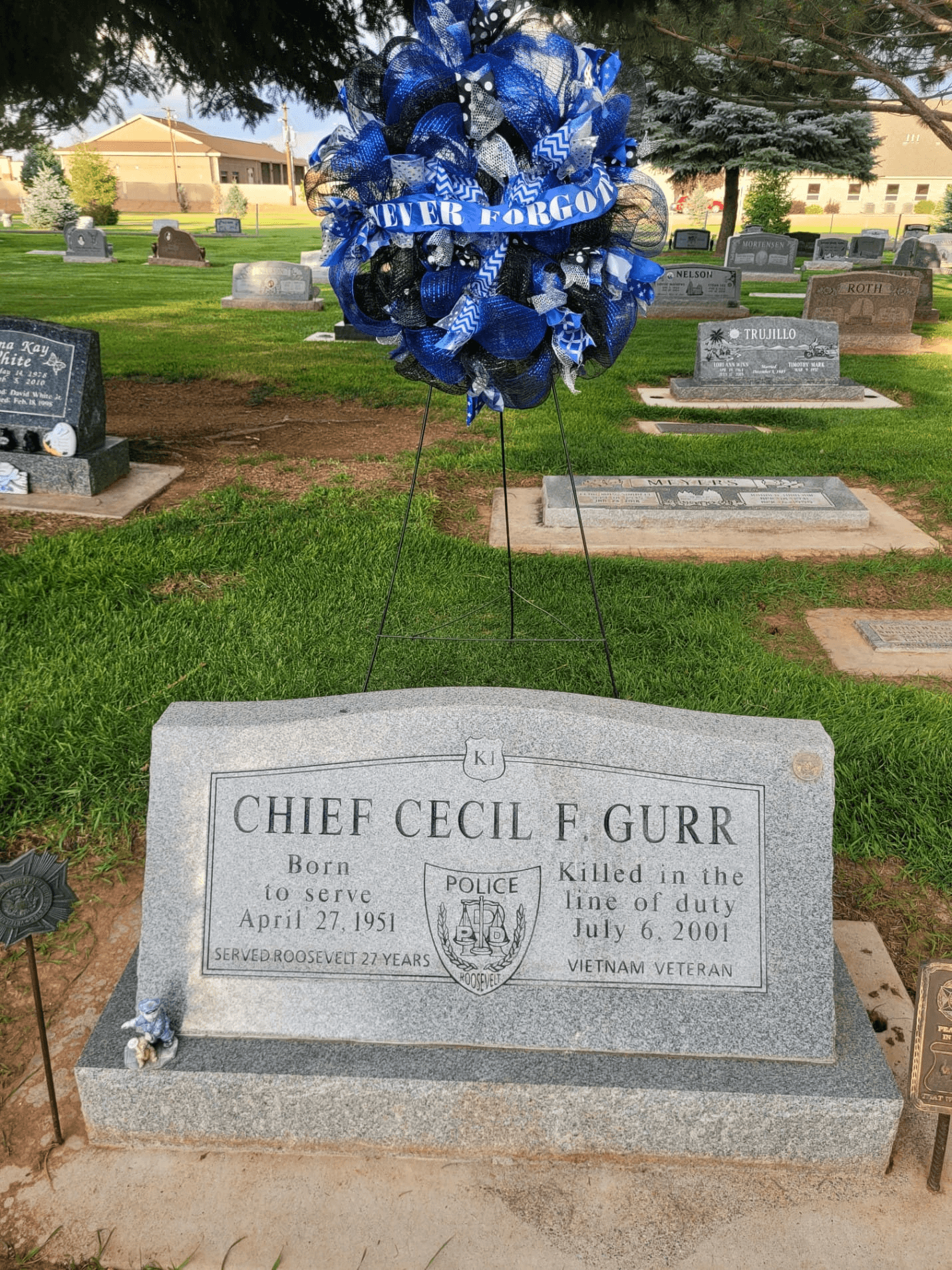 22 Years Later: Remembering Roosevelt Police Chief Cecil F. Gurr