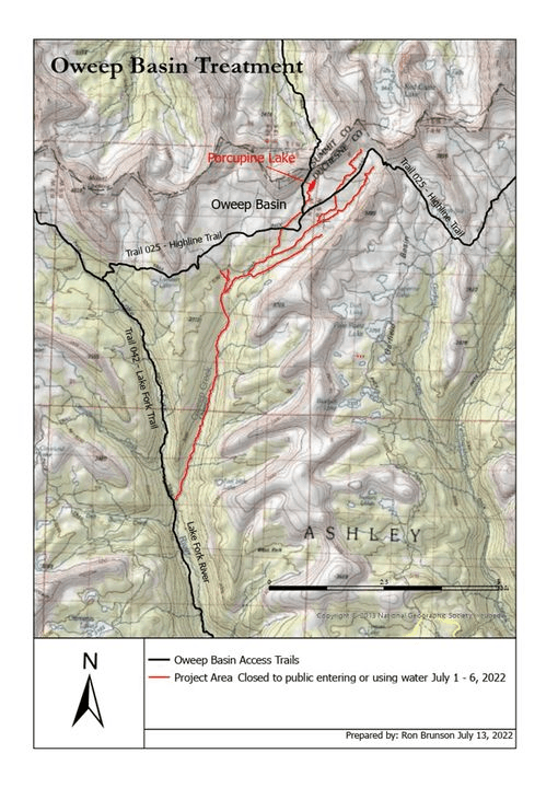 Area Closure Planned For Oweep Basin In High Uintas Wilderness Area