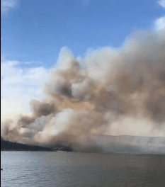 Sunny Cove Fire Evacuates Campground At Flaming Gorge Reservoir