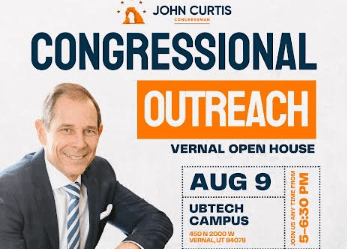 Congressman John Curtis Outreach Event Tonight; Interview Posted On BasinNow