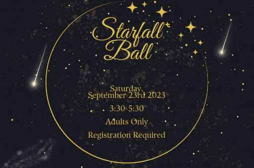 County Library Holding Starfall Ball