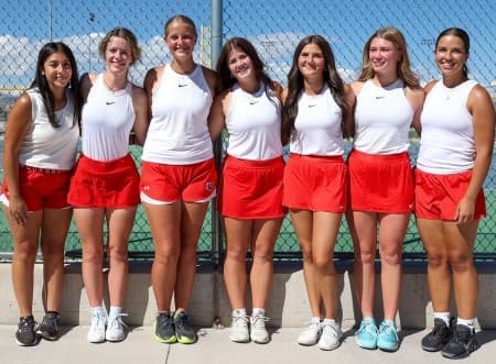 Ute girls tennis team sweep Payson Lions on senior day