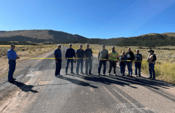 40 Year Promise Kept With Browns Park Roadway Now Fully Paved