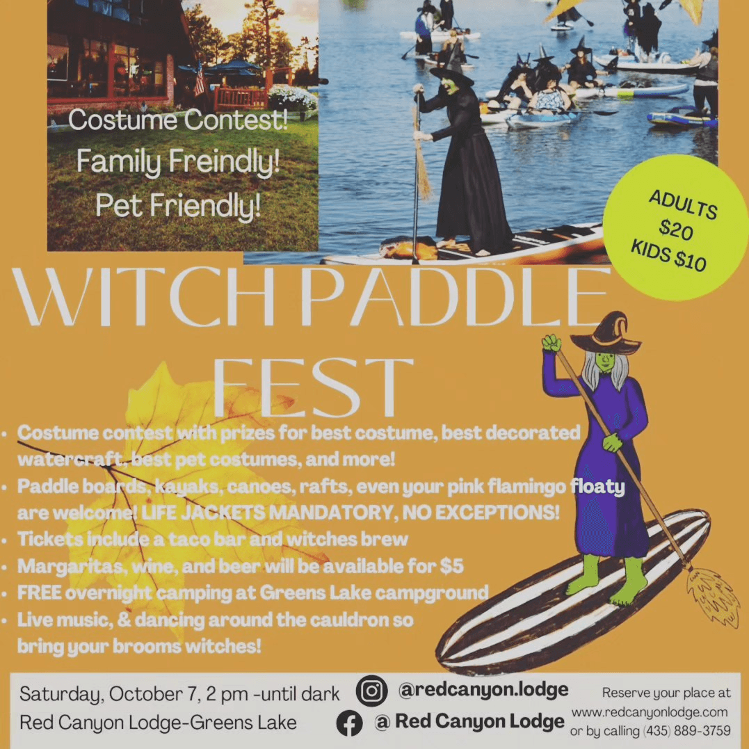 Red Canyon Lodge Hosting Witch Paddlefest