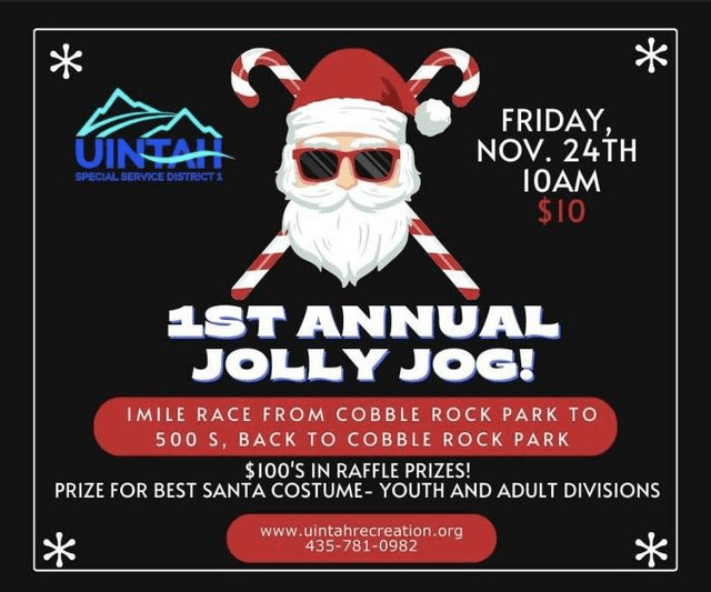 1st Annual Jolly Jog To Close Out Successful Uintah Recreation Race Season