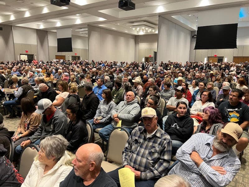 Full House At Uintah County Proposed Property Tax Increase Public Hearing