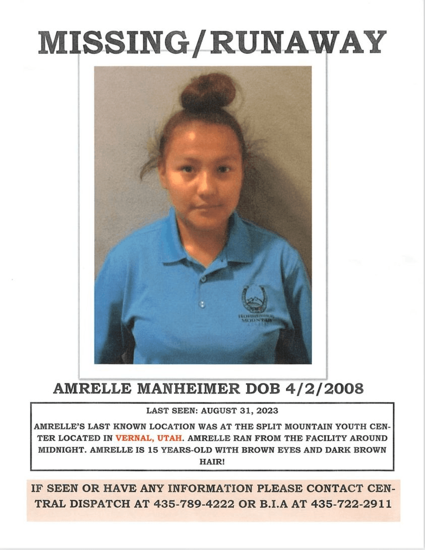 Vernal PD Asks Community To Watch For Missing Juvenile