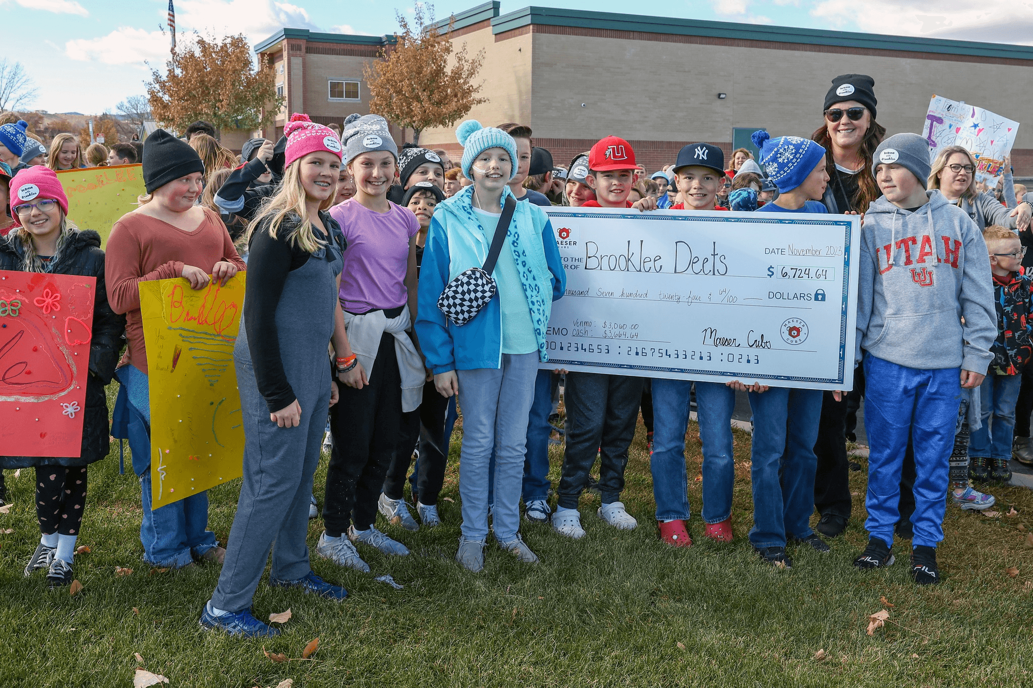 School And Community Rallying Around Local Girl Battling Cancer