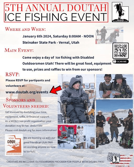 5th Annual Disabled Outdoorsmen Utah Ice Fishing Event Coming Up