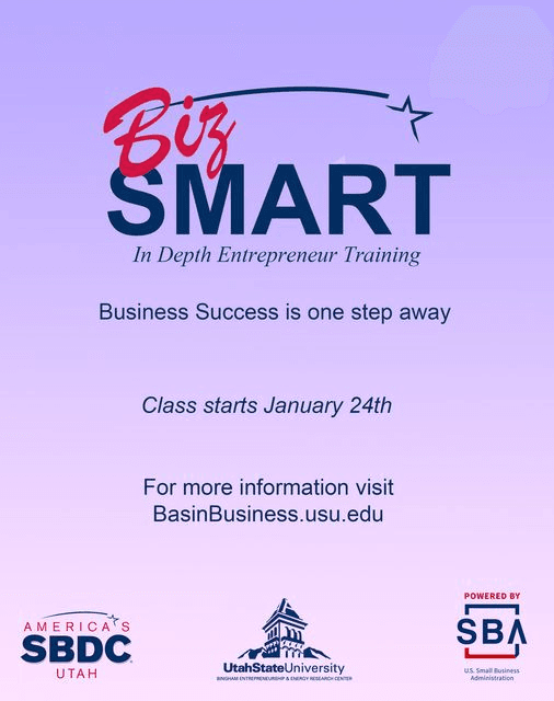 New Round Of Biz SMART Entrepreneur Training Starting In January