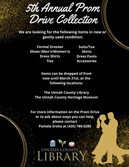 Donations Being Accepted For 5th Annual Prom Attire Drive