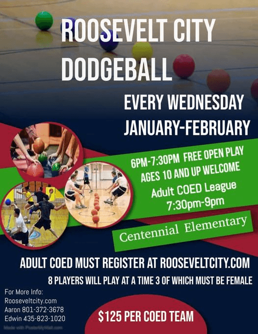 Beat Winter Blues With Roosevelt City Recreation Leagues For 2024