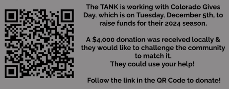 One-Of-A-Kind Arts Venue, The TANK, Gathering Donations For 2024 Season