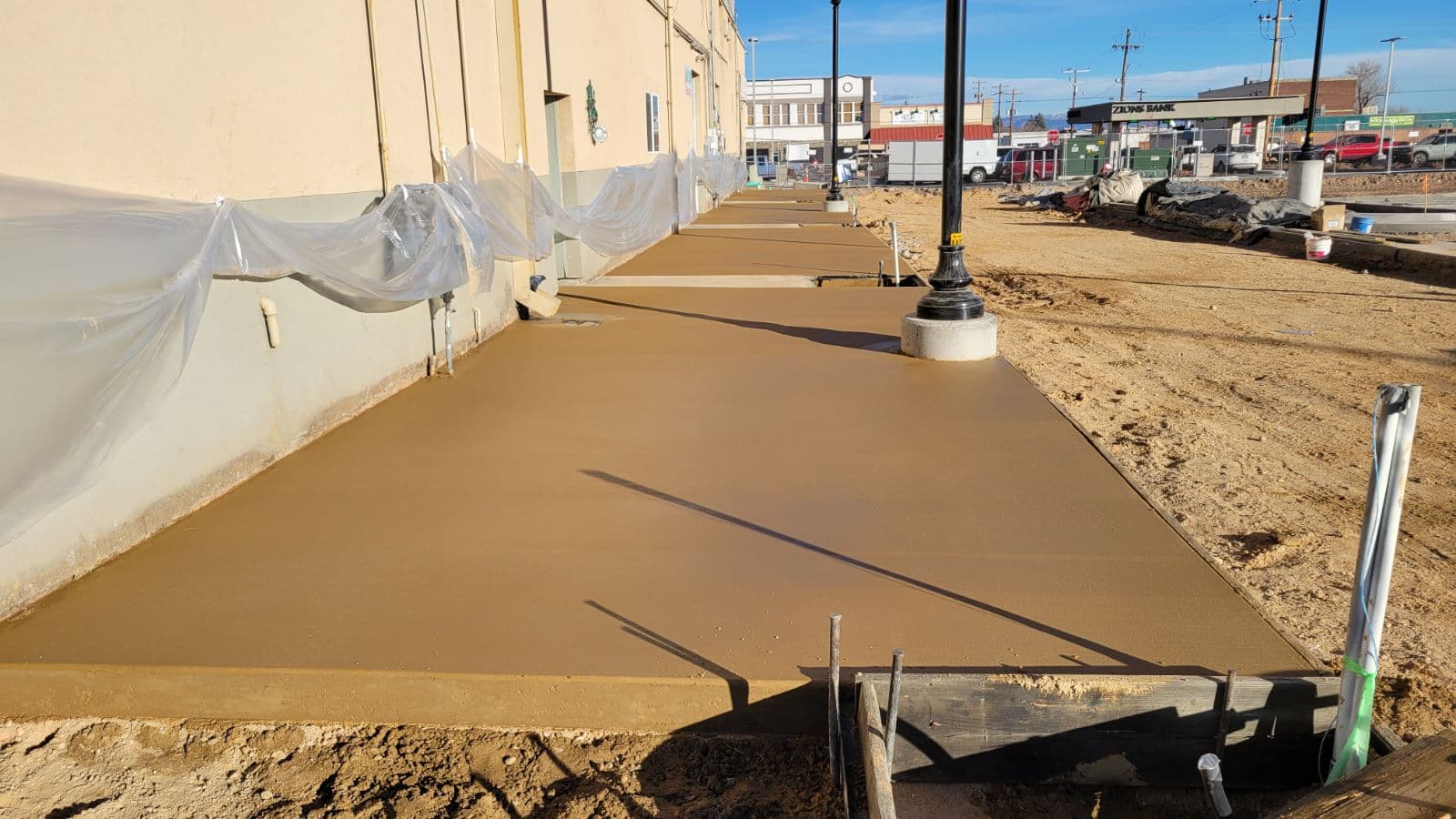 Vernal City Zions Block Construction Wrapping Up For Winter