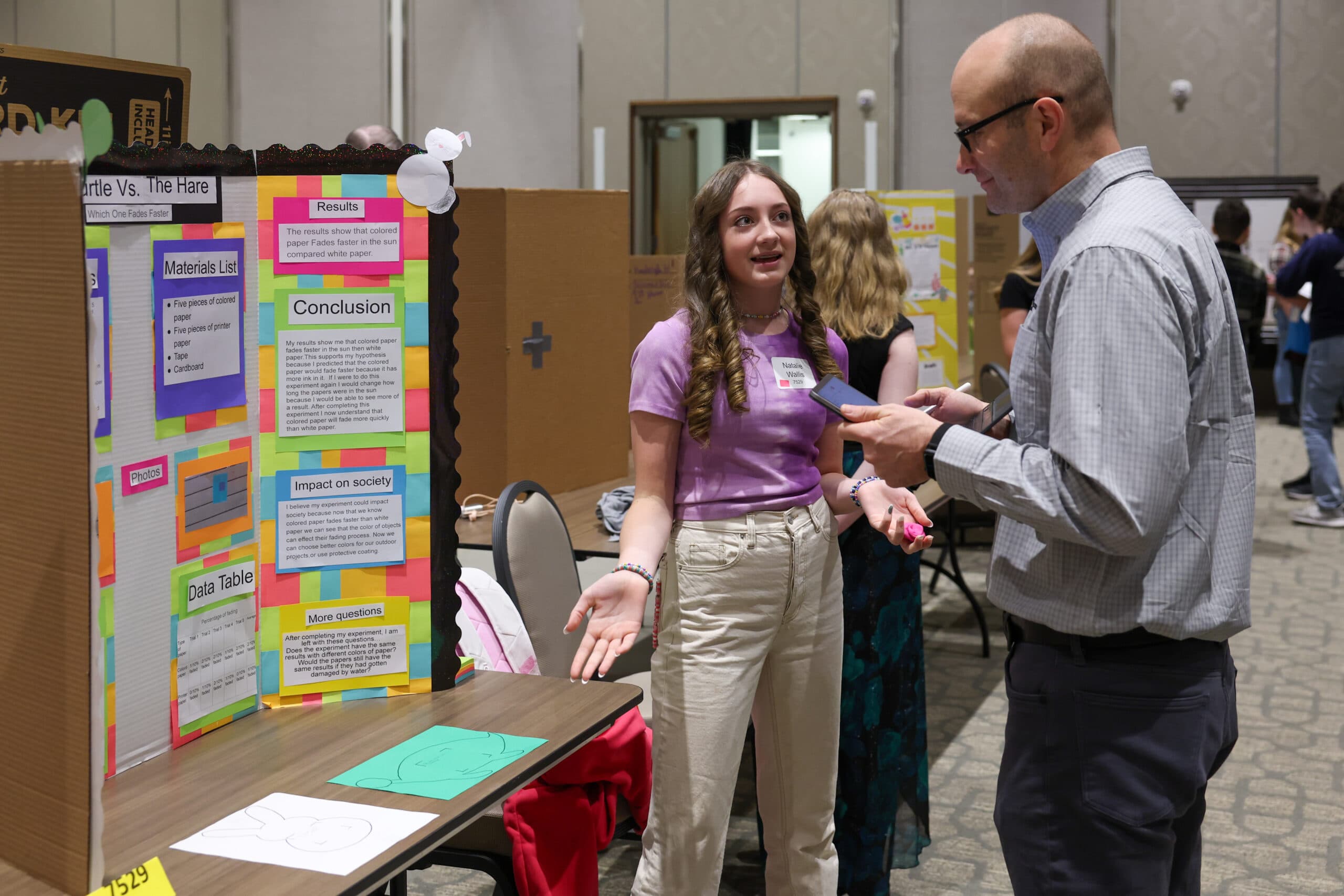 Students Impress At USU Uintah Basin Middle School Science Fair
