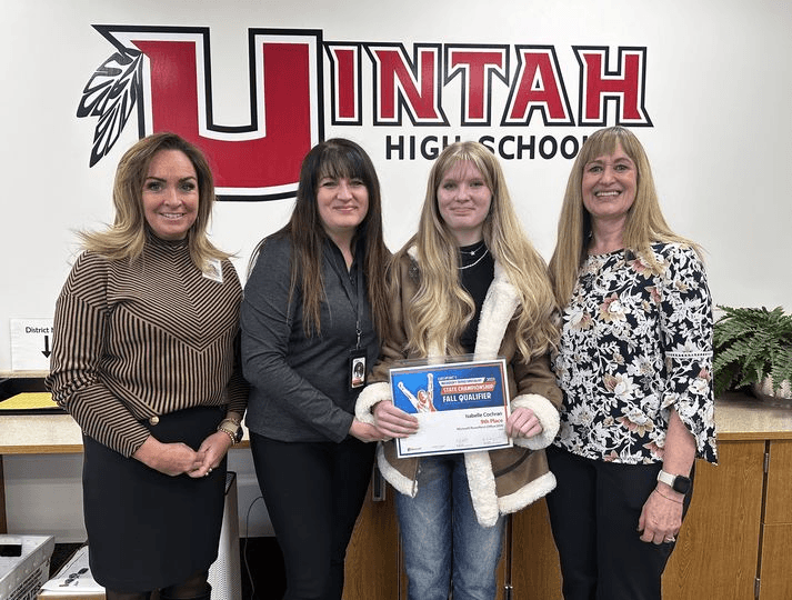 Uintah Student Receives Perfect Score In National Competition