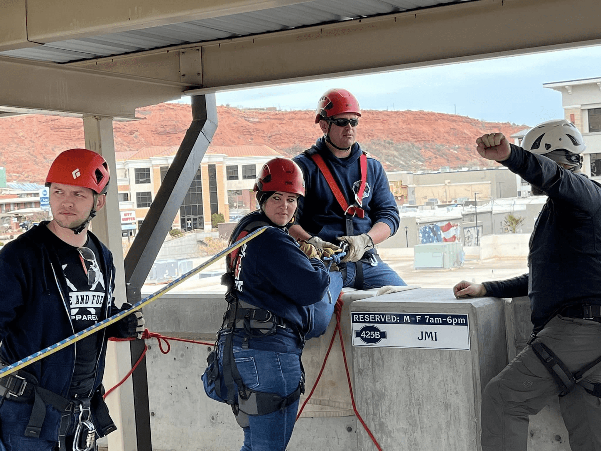 Locals Attend Winter Fire School Over Weekend