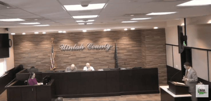 Road Vacation Request Put On Hold During Uintah County Commission Meeting