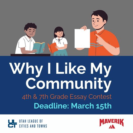 “Why I Like My Community” 4th And 7th Grade Essay Contest Invitation