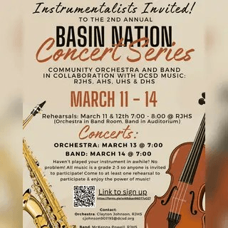 Basin Nation Concert Series Invites Instrumentalists