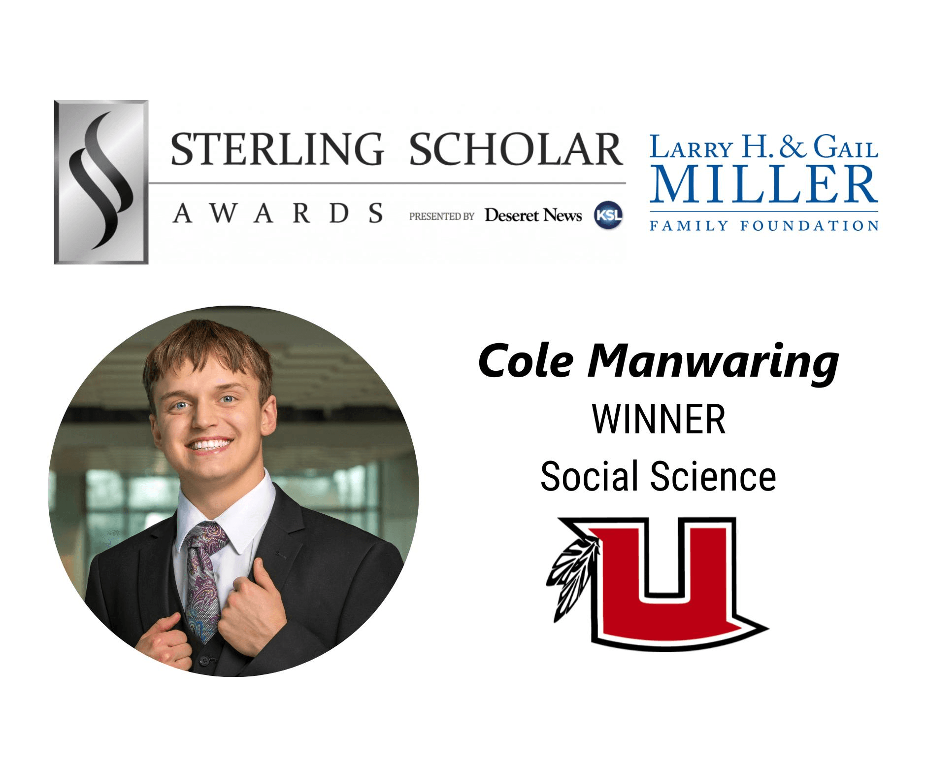 Uintah High School Sterling Scholar Winner And Runners-Up