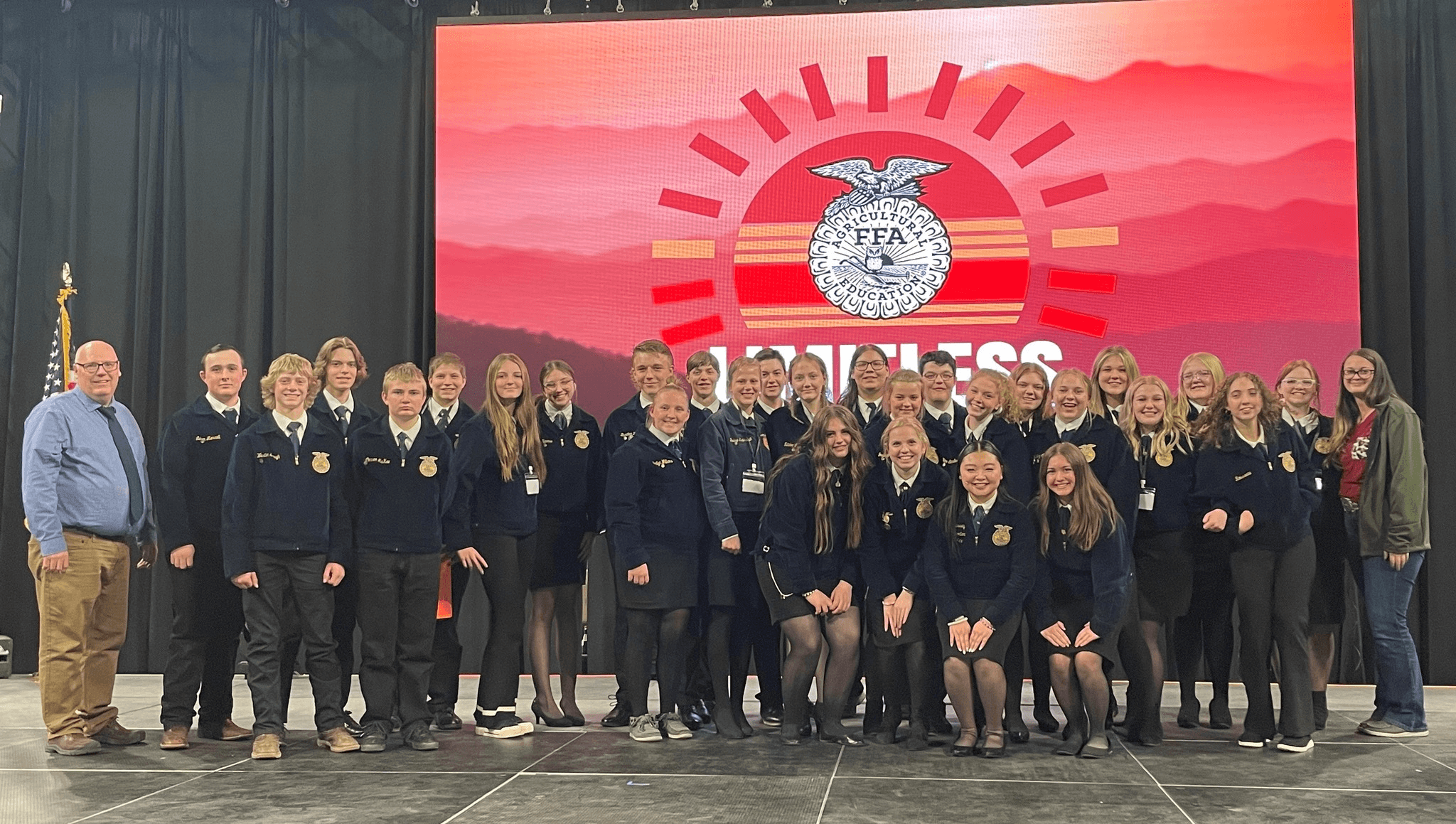 Uintah FFA Impressive Showing At Utah FFA State Convention