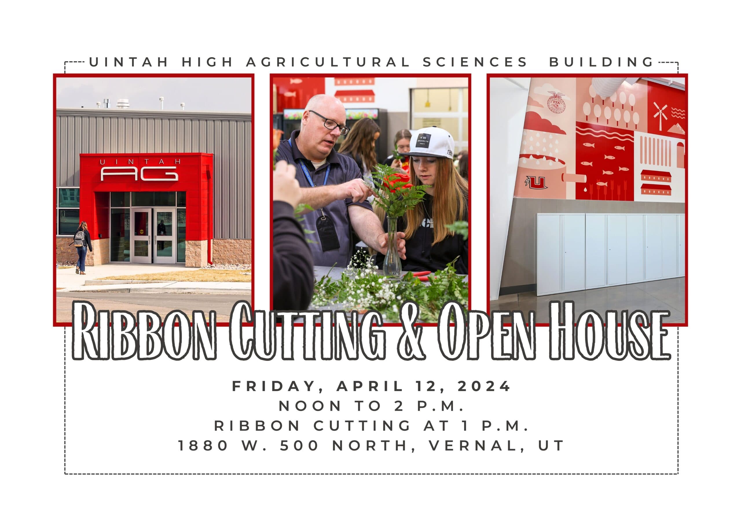 Ribbon Cutting And Open House Planned For New Uintah Ag Sciences Building