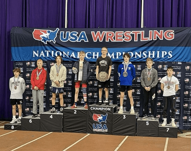 Uintah Wrestlers Make The Podium At USA Wrestling Nationals