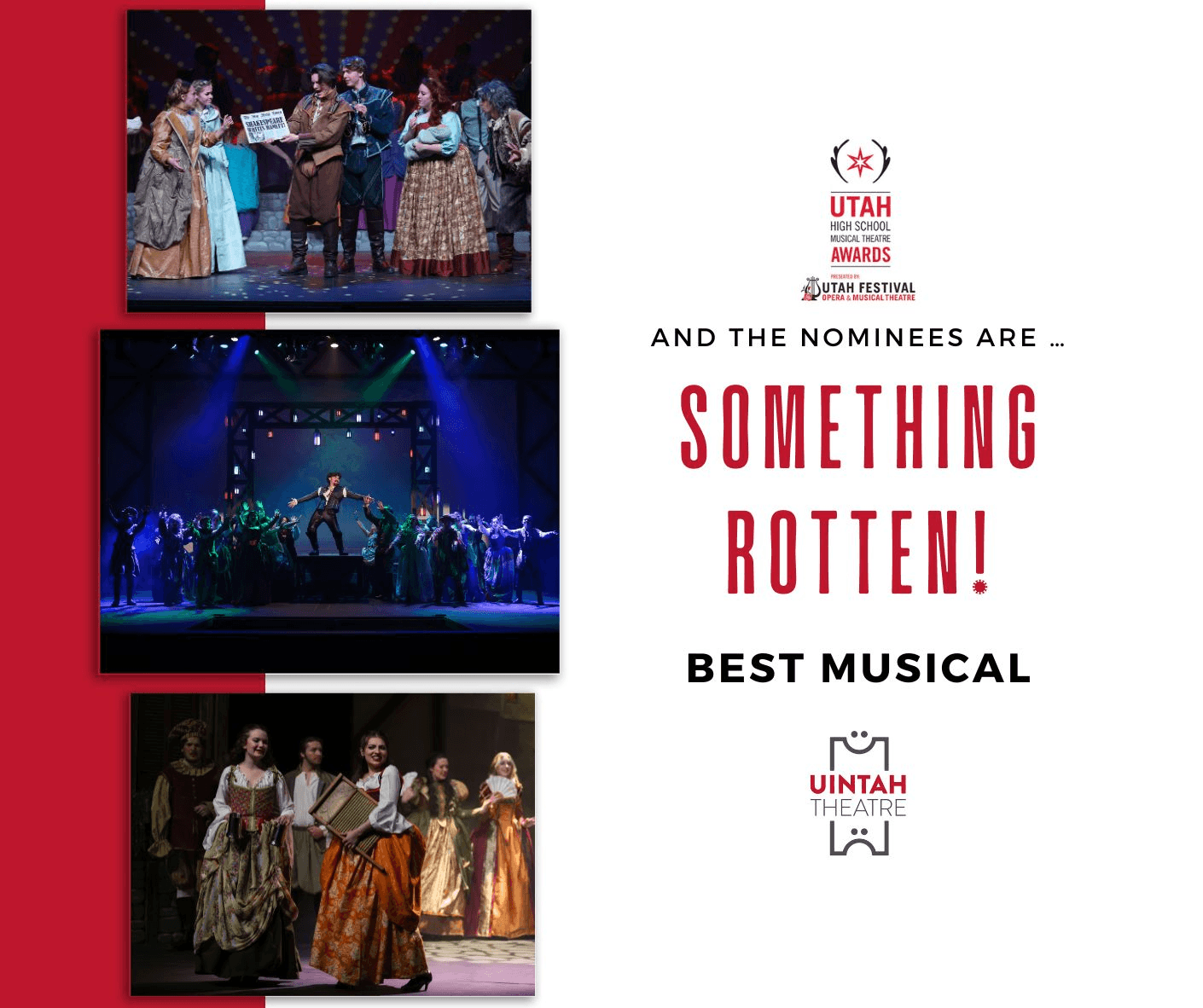 Uintah High Theatre Program Receives Multiple Top 10 Nominations