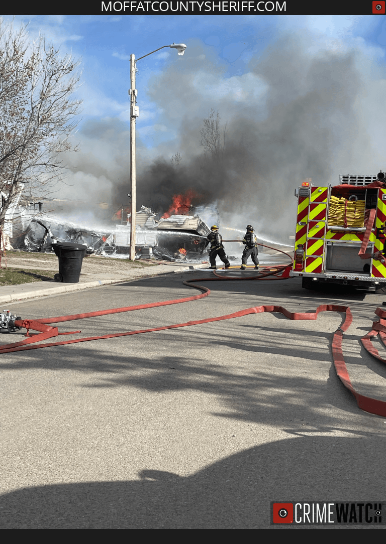 Moffat County Shadow Mountain Mobile Home Park Fire