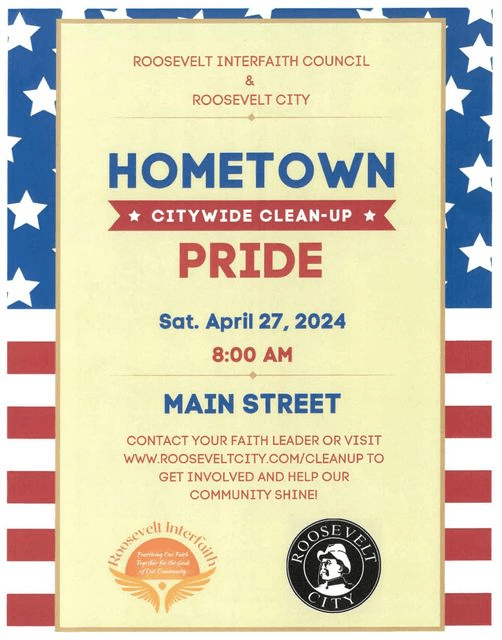 Roosevelt City Hometown Pride Citywide Clean-Up And Vernal Annual Cleanup