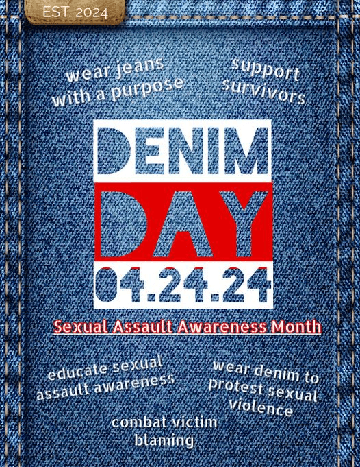 Today Is Denim Day To Support Survivors Of Sexual Assault