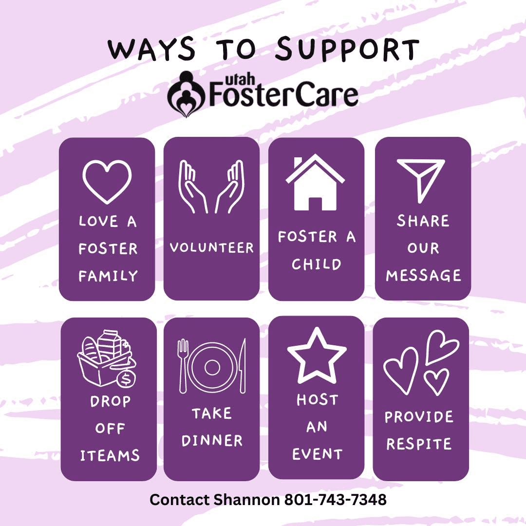 Ways To Support Foster Care In The Uintah Basin