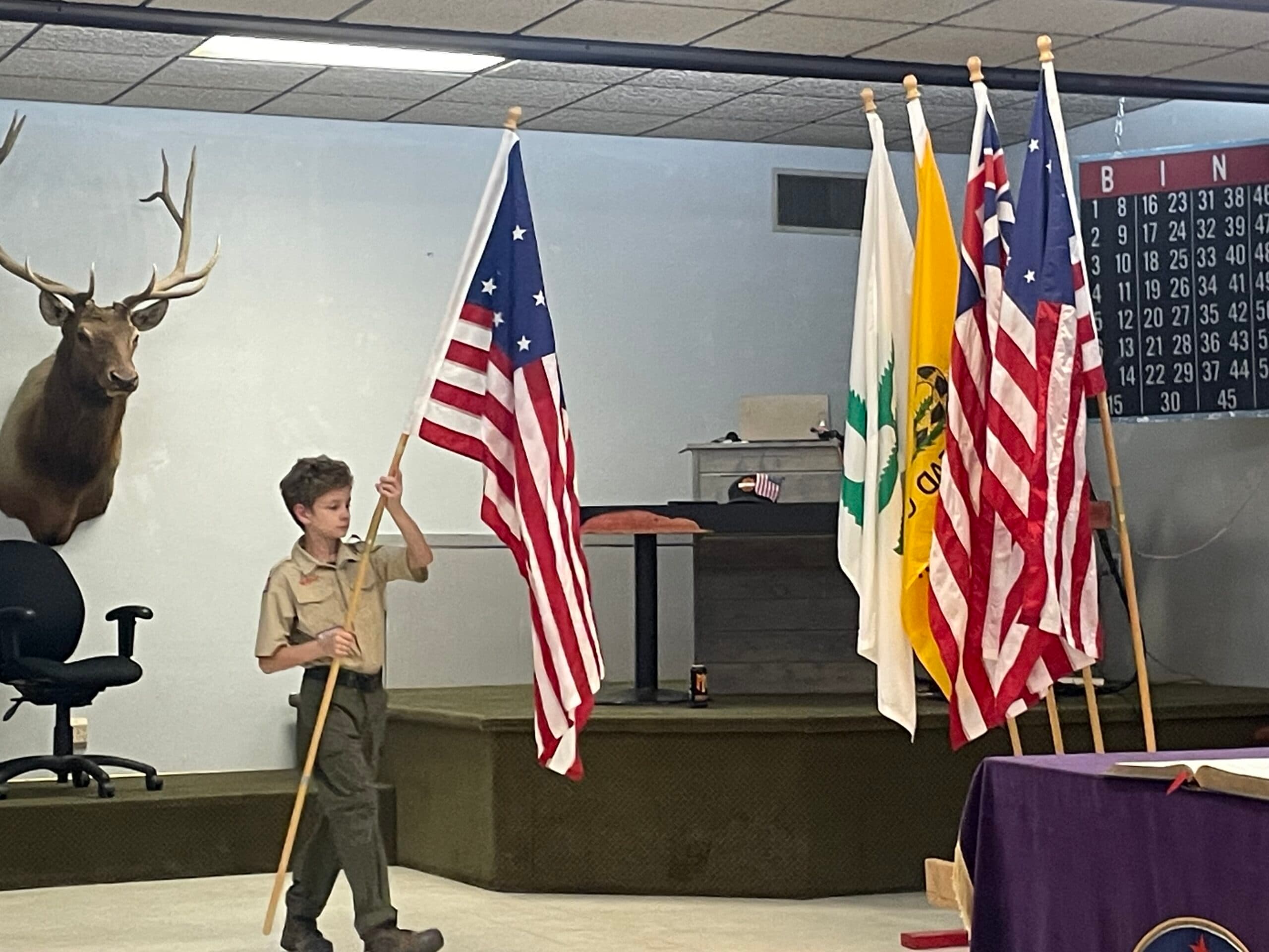Vernal Elks Lodge Holds Flag Day Ceremony